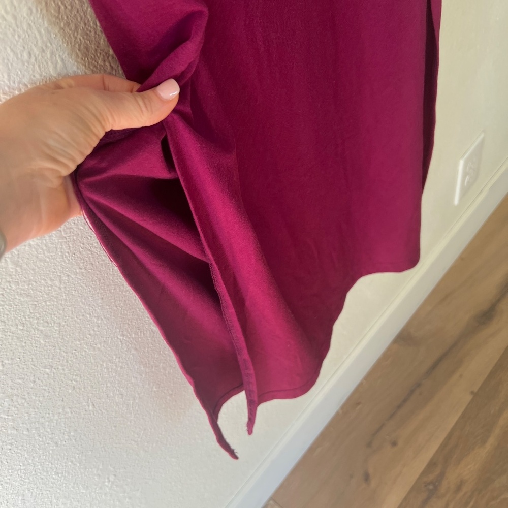 Raspberry Wrap Dress - Picture 3 of 3